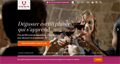 Desktop Screenshot of ecole-du-vin.fr